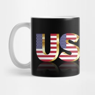 USA first day of school grade gift man women america flag Mug